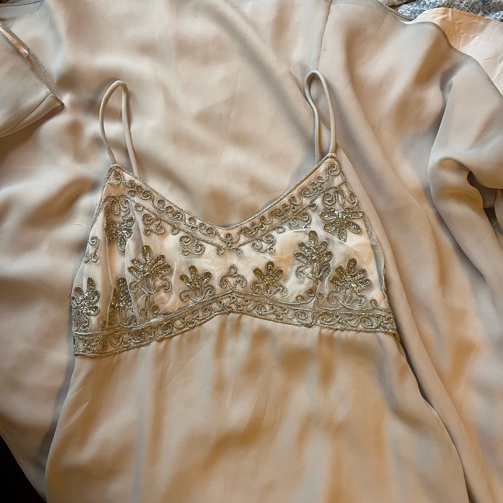 Beautiful vintage ivory gown